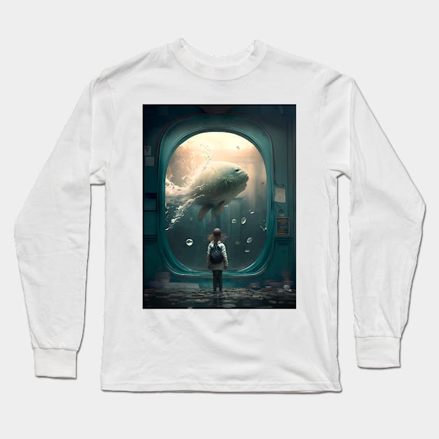 Rare Creatures: The Future of Fish Long Sleeve T-Shirt by Puff Sumo